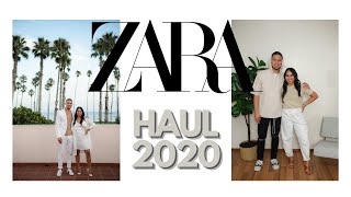 HIS + HERS ZARA HAUL TRY ON | SUMMER 2020