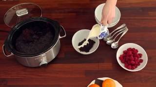 Crock-Pot: Chocolate Orange Volcano Pudding Recipe