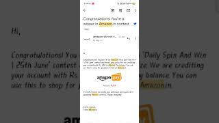 Amazon daily spin winner #short #shortvideo #viral #amazon