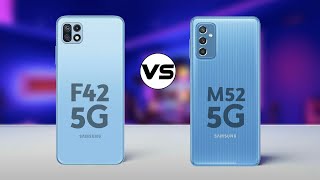 SAMSUNG Galaxy F42 5G VS SAMSUNG Galaxy M52 5G