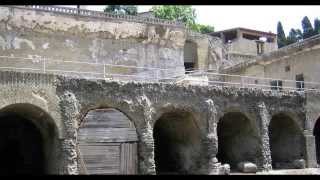 Ruins of Herculaneum Italy - Mount Vesuvius