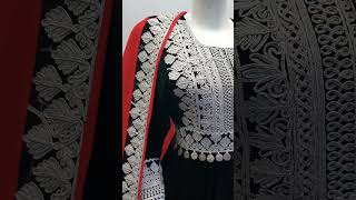 Zalland Fashion Presents: The Timeless Elegance of Afghan Charma Embroidered Dress -