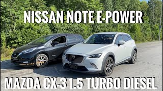 Перегон из Владивостока / Mazda CX-3 turbo diesel / Nissan Note E-Power