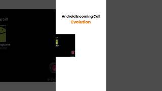 Android Incoming Call Evolution #android #call #incoming #evolution #smartphone