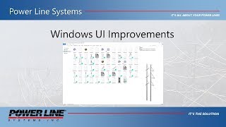 PLS Windows User Interface Improvements