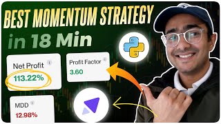 This trading strategy will blow your mind | Tradomate.one Python trading bot📈