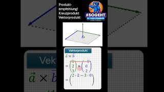 Kreuzprodukt leicht erklärt: Finde den Normalenvektor spielend einfach!