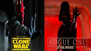 Comparison - Maul and Vader Hallway Scenes