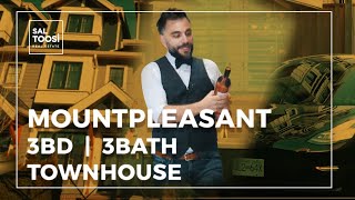 3BD 3BATH townhouse 2488 St  Catherines Street by Sal Toosi Vancouver Real Estate