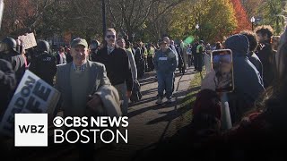 Pro-choice, anti-abortion protesters clash on Boston Common