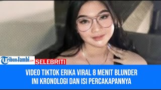 Viral Konten  TikTokers Erika Putri