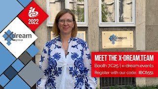 Meet Jutta at IBC 2022! | x-dream-group