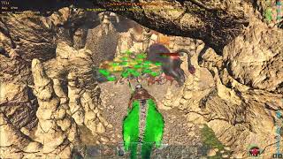 ARK alpha lost island boss with theri test 2( win )