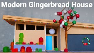 Making a Modern Gingerbread House