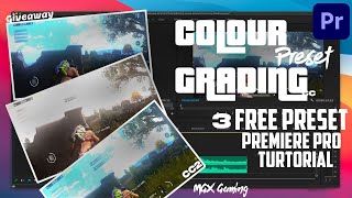 Color Grading and Sky Glow | Free Preset ❤️| PUBG Mobile | Adobe Premiere Pro(Tutorial) | MGX GAMING