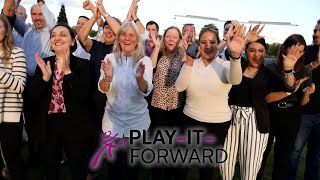 Play-it-Forward™ is a wildly fun team building experience