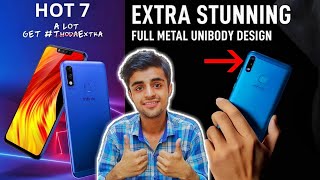 Infinix Hot 7 Unboxing 4GB + 64GB Under ₹7,999