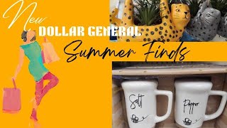 Must See Dollar General Walk Through |Summer Decor Finds