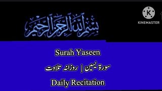 Surah Yaseen | Daily Recitation   سورة یسین |  روزانہ تلاوت