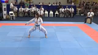 Campeonato Brasileiro de Karate 2019 - Kata por Estilos Shotokan - Carollina Rodrigues (MG) (ES)