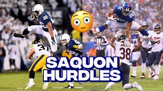 SAQUON BARKLEY CAREER HURDLE COMPILATION | NFL & NCAA