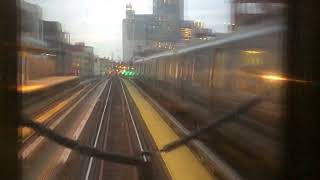 R68A N express passing an R68A N local at 36th-Washington Avenues