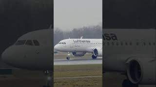 🛬 Lufthansa Airbus A320-271N D-AINK landing at Frankfurt Airport (FRA) #planespotting #aviation