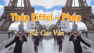 Shuffle dance tại Tháp Eiffel- Pháp . Phạm Liễu