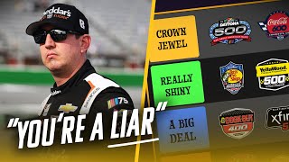 Kyle Busch SLAMS LaJoie, Stenhouse | Putting Every NASCAR Race in a Tier List