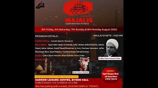 Eve 10th Muharram 1444 (2022) 9.8.22 | Maulana Wasi Hassan Khan