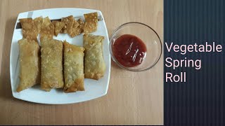 Veg Spring Rolls in Tamil with english sub titles | How to make Spring Roll sheets at home