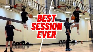 Jordan Kilganon Teaches Me How To Eastbay Dunk *Nearly* | Highest Jumping Day Of My LIFE!