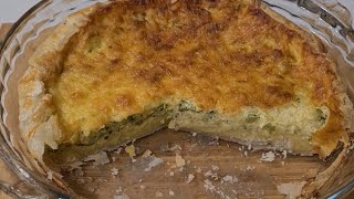 Открытый пирог с цукини / Самый вкусный пирог который вы когда-либо ели, готовится 30 минут/#выпечка