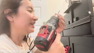 LẦN ĐẦU LÀM CHUYỆN ẤY -  TÌM TÒI LẮP ĐẶT TAY NẮM CỬA TỦ -HOW TO INSTALL CABINET HARDWARE