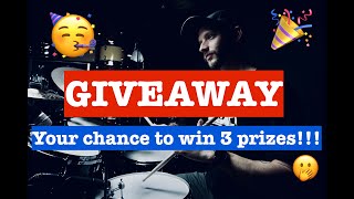 🥳 GIVEAWAY - win one of three prizes!!! 💪