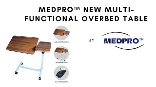 MEDPRO™ NEW Multi-Functional Overbed Table