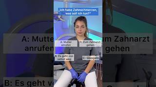 Und was wählst du?🤔 #zahnarzt #shorts #shortsyoutube #dentist #orthodontist