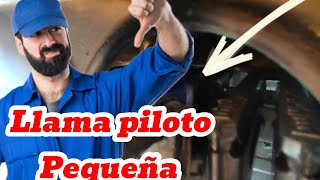 Calentador llama piloto pequeña - Junkers