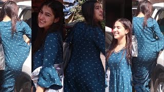 Sara Ali Khan Stunning In Blue Dress