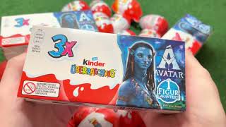 Kinder Toys Opening ASMR - Satisfying Video- A Lot Of Kinder Joy Eggs Toys #kinderjoy 29