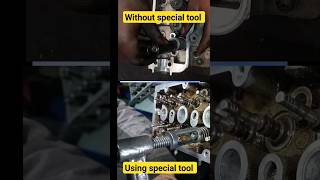 method of removing valve springs #shorts