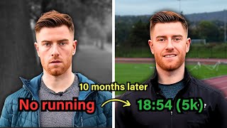 From no running to a sub 19 minute 5k in 10 months.