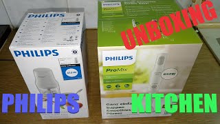 Philips Kitchen Appliances (Hand Blender - Multi Chopper) - UNBOXING