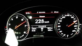 Car Speed Test New Audi RS 6 Avant Amazing Acceleration