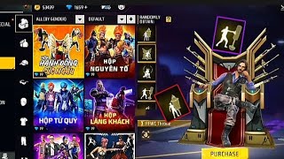 ONLY 99 💎 POOR ADAM TOP 9 RARE EMOTE BOX 9 BOX OPEN // FREE FIRE