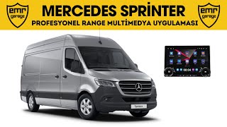 Mercedes Sprinter 2024 yeni kasa android multimedya range tip carplay ekran - Emr Garage Ankara