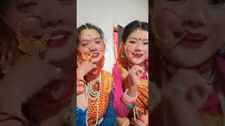 Himani koranga ,Priyanka sharma|| New kumaoni Real with Kumaoni Dress ❤️❤️