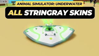 How to Find All Stingray Skins in Roblox Animal Simulator: Underwater