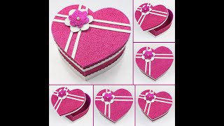 Beautiful gift box making