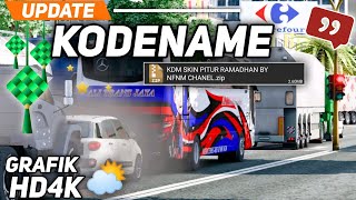 UPDATE KODENAME GRAFIK SPESIAL RAMADHAN🎉| FOR BUSSID V3.7.1📌